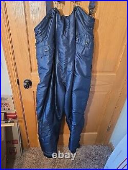 KOREAN WAR USAAF D-1A Pants Blue Flying Trousers Deck Overalls