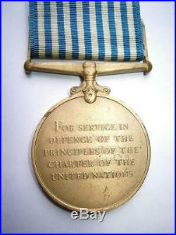 Korea 1950 1953 British & UN Korean War medal Able Seaman K Ray Royal Navy