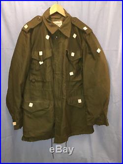 Korea Korean War field jacket shell coat M1951 1951 M-51 NOS NEW w cutter's tags
