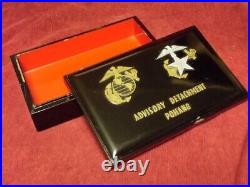 Korean Army 1950s Korean War Military Advisor Cigar Case (Real)