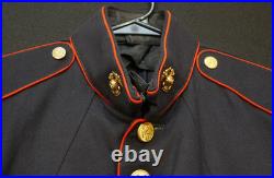 Korean Cold War USMC Corporal Dress Uniform Blouse EM Gold EGA Collar Emblems