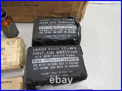 Korean Era US Air Force Medical Kit Type TT1 &Contents USAF Zipper Fabric DAMAGE