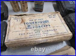 Korean Era US Air Force Medical Kit Type TT1 &Contents USAF Zipper Fabric DAMAGE