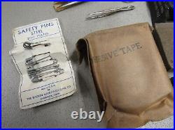 Korean Era US Air Force Medical Kit Type TT1 &Contents USAF Zipper Fabric DAMAGE