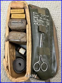 Korean Vietnam USAF TT-1 Medical Kit. Survival/aircraft