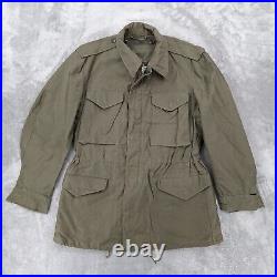 Korean Vietnam War M-1951 M51 Field Jacket Coat Mens Small Green Military