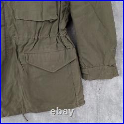 Korean Vietnam War M-1951 M51 Field Jacket Coat Mens Small Green Military