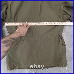 Korean Vietnam War M-1951 M51 Field Jacket Coat Mens Small Green Military