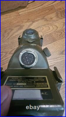 Korean-Vietnam War US Army Signal Corps Radio Receiver Transmitter RT-196 PRC-6