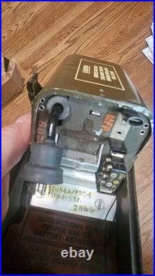 Korean-Vietnam War US Army Signal Corps Radio Receiver Transmitter RT-196 PRC-6