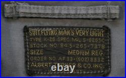 Korean Vietnam War USAF Air Force Suit Flying Very Light Type K-2B Medium Reg