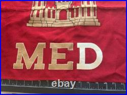 Korean War 140 Engineers Med Guidon Dated 1953