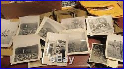 Korean War 180th Infantry Thunderbird Photograph Lot, Dog Tag, Ammo Belt & More