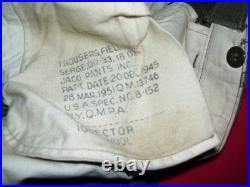 Korean War 18th Infantry 1st Division Uniform Group With Theater Made Patces