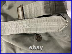 Korean War 1946 Dated Overcoat Large Regular OD 7 Sateen Wool US ARMY