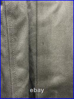 Korean War 1946 Dated Overcoat Medium Regular OD 7 Sateen Wool US ARMY