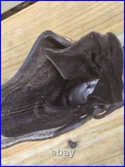 Korean War 1950s Size 9.5 Reg Black US Army Jump Combat/ Paratrooper Boots Mens