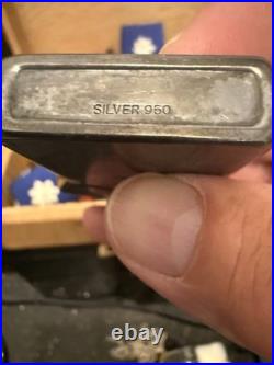 Korean War 1951-52 4th FIW USAF F-86 Fighter Pilot Named Silver 950 Trench Art