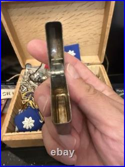 Korean War 1951-52 4th FIW USAF F-86 Fighter Pilot Named Silver 950 Trench Art Korean War 1951-52 4th FIW USAF F-86 Fighter Pilot Named Silver 950 Trench Art