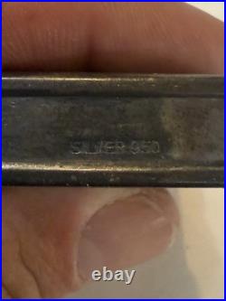 Korean War 1951-52 4th FIW USAF F-86 Fighter Pilot Named Silver 950 Trench Art Korean War 1951-52 4th FIW USAF F-86 Fighter Pilot Named Silver 950 Trench Art