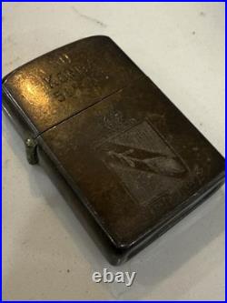 Korean War 1951-52 4th FIW USAF F-86 Fighter Pilot Named Silver 950 Trench Art