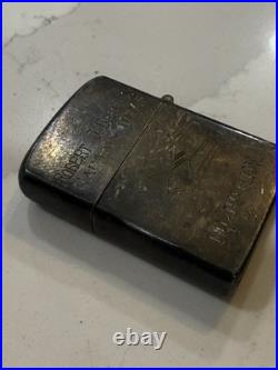 Korean War 1951-52 4th FIW USAF F-86 Fighter Pilot Named Silver 950 Trench Art Korean War 1951-52 4th FIW USAF F-86 Fighter Pilot Named Silver 950 Trench Art