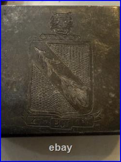 Korean War 1951-52 4th FIW USAF F-86 Fighter Pilot Named Silver 950 Trench Art