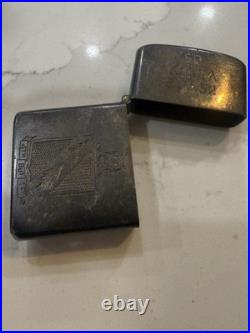 Korean War 1951-52 4th FIW USAF F-86 Fighter Pilot Named Silver 950 Trench Art