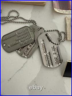 Korean War 1951-52 4th FIW USAF F-86 Fighter Pilot Named Silver 950 Trench Art