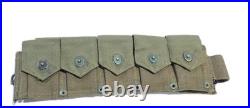 Korean War 1951 OD M-1923 Cartridge Belt Dismounted 30 Cal Original (C)