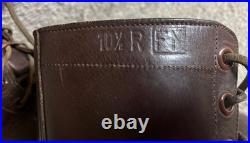 Korean War 1952 Brown Combat Paratrooper Jump Boots Size 10.5R