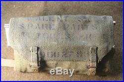 Korean War 1953 Bren Gun Spare Parts Wallet with contents