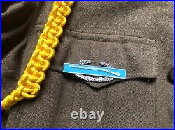 Korean War 1st Cavalry Div US Army Ike Jacket Uniform Decorated