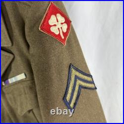 Korean War 25th Inf Div US Army Ike Jacket Uniform PH Decorated