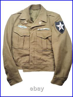 Korean War 2nd Infantry 2ID 101st Airborne Uniform with Ribbons and CIB