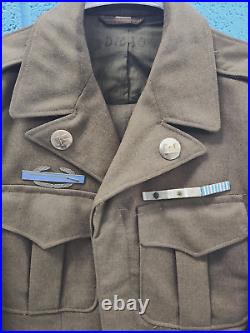 Korean War 2nd Infantry 2ID 101st Airborne Uniform with Ribbons and CIB