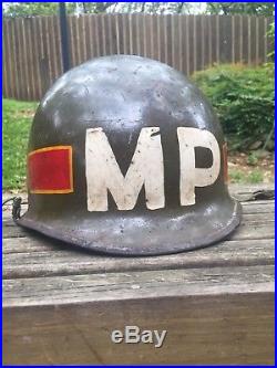 Korean War 503rd MP helmet