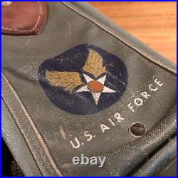 Korean War 50s US Air Force USAF Type B-4B Flyers Clothing Bag Pilot Suitcase