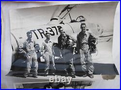 Korean War, 8th fighter bomber wing photo lot, Major Gen Levi Chase credited pic