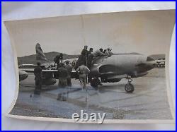 Korean War, 8th fighter bomber wing photo lot, Major Gen Levi Chase credited pic