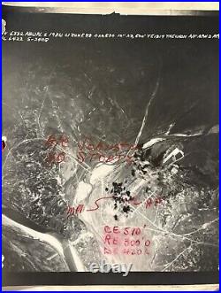 Korean War Aerial Bombing Photo