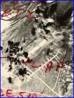 Korean War Aerial Bombing Photo