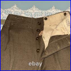 Korean War Army Uniform Wool Jacket 36R and Trousers 29x33
