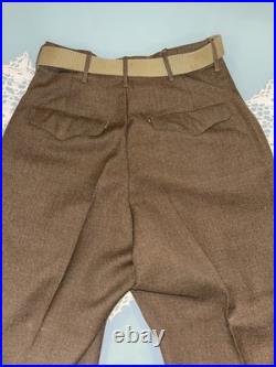 Korean War Army Uniform Wool Jacket 36R and Trousers 29x33