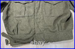Korean War British Army Military Battledress Jacket Coat Uniform 1952 Size 27