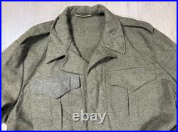 Korean War British Army Military Battledress Jacket Coat Uniform 1952 Size 27