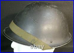 Korean War British Army Mk. IV Combat Helmet'FFL III 1952' Original Issue Good+