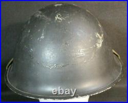Korean War British Army Mk. IV Combat Helmet'FFL III 1952' Original Issue Good+