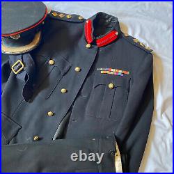 Korean War British Royal Engineers Full Uniform Named Colonel