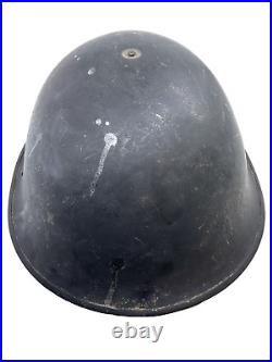 Korean War Canadian British Mk4 Turtle Helmet 1952 Dated BMB